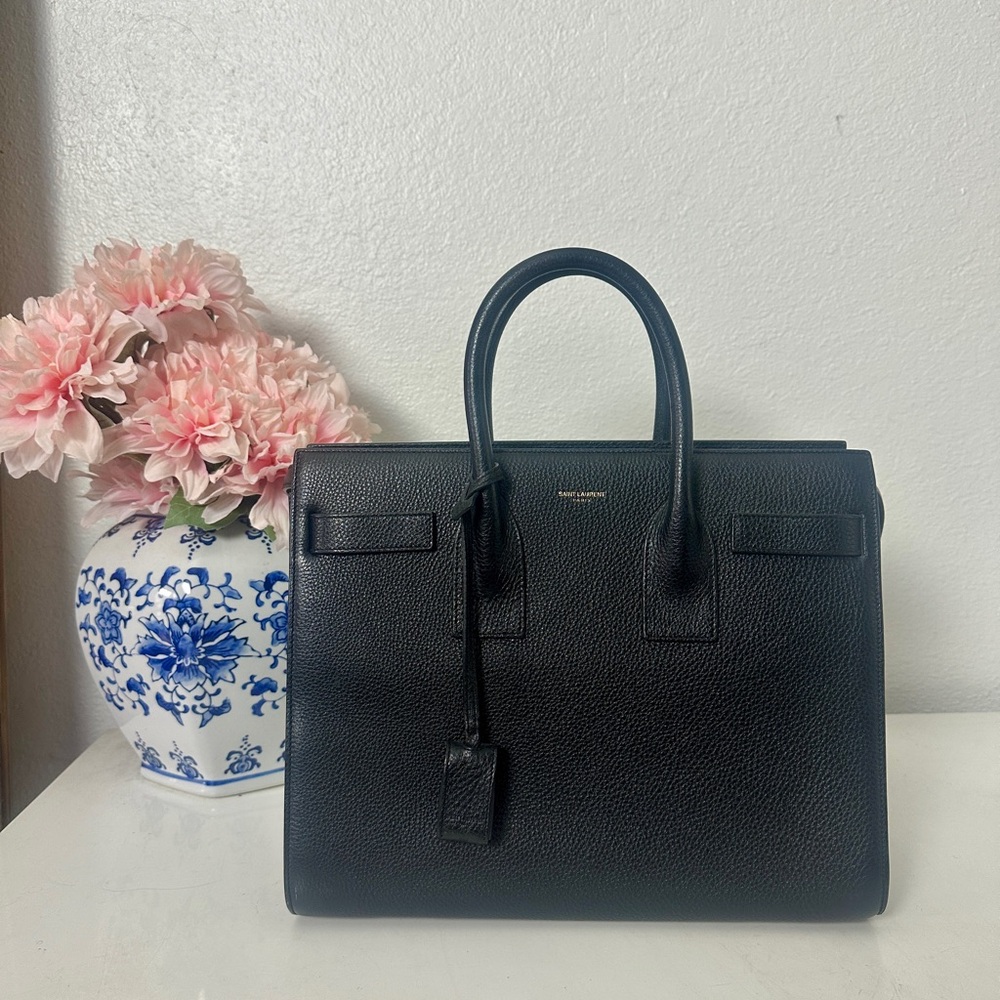 SAINT LAURENT 355153 Sac Dejour Small Tote Shoulder Bag